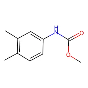 Carbamic acid, (3,4-dimethylphenyl)-, methyl ester structure