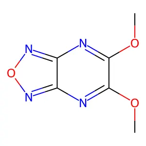 5,6-Dimethoxy-[1,2,5]oxadiazolo[3,4-b]pyrazine structure