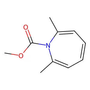 Methyl 2,7-dimethyl-1H-azepine-1-carboxylate structure