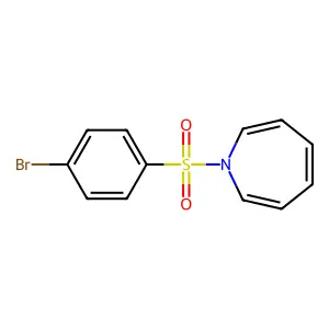 N-(4-Bromophenylsulfonyl)-1H-azepine structure