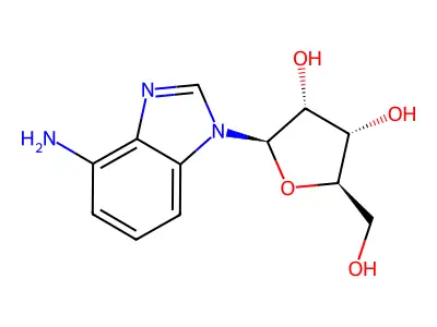 1,3-Dideazaadenosine structure