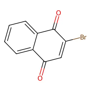 1,4-Naphthalenedione, 2-bromo- structure