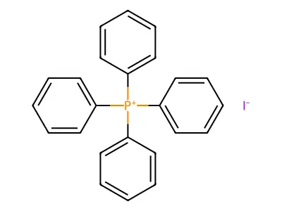 Tetraphenylphosphonium iodide structure
