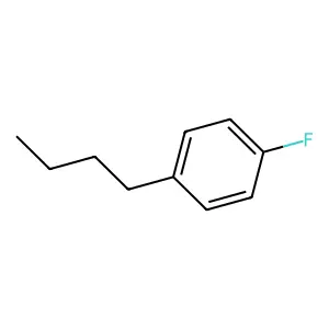 Benzene, 1-butyl-4-fluoro- structure
