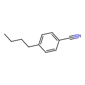 4-丁基苯甲腈 structure