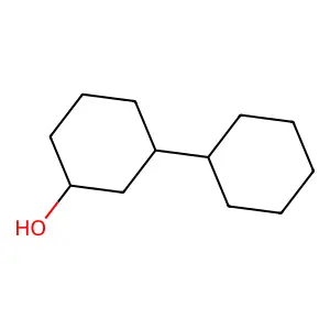 3-Cyclohexylcyclohexanol structure