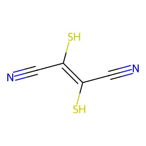 (E)-2,3-Dimercapto-2-butenedinitrile structure