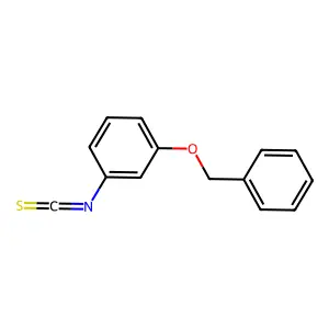 3-Benzyloxyphenyl isothiocyanate structure