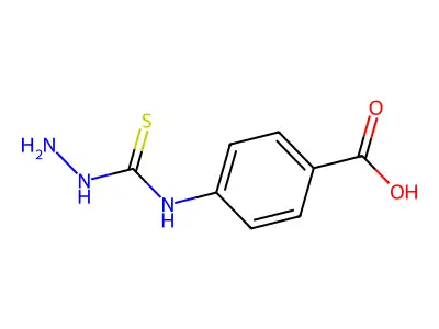 4-(4-Carboxyphenyl)-3-thiosemicarbazide structure