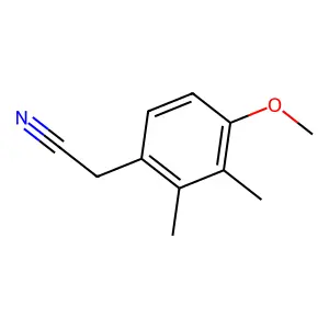 2,3-二甲基-4-甲氧基苯乙腈 structure