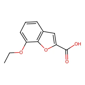 7-Ethoxybenzofuran-2-carboxylic acid structure