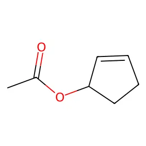 环戊-2-烯-1-基乙酸酯 structure