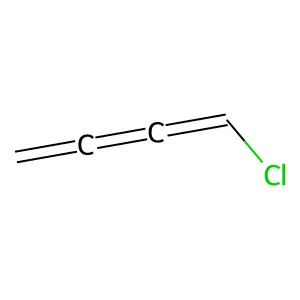 1-Chloro-1,2,3-butanetriene structure