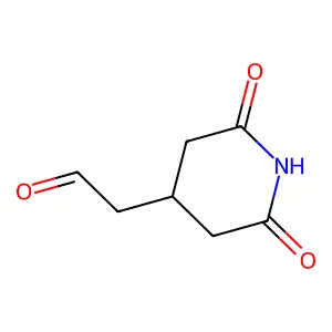 (2,6-Dioxopiperidin-4-yl)acetaldehyde structure