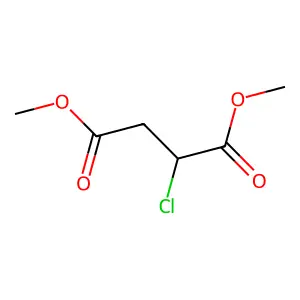 Dimethyl 2-chlorobutanedioate structure