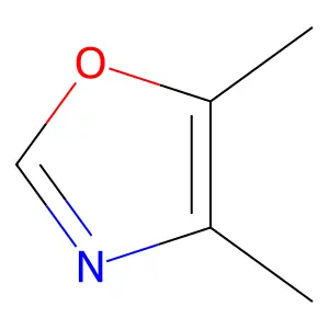4,5-Dimethyloxazole structure