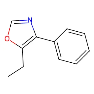 5-Ethyl-4-phenyloxazole structure