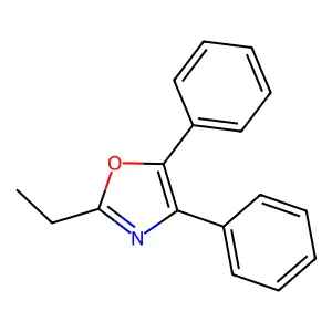 2-Ethyl-4,5-diphenyloxazole structure