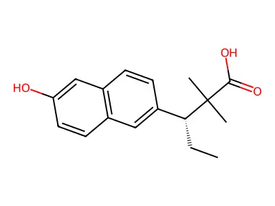(+)-Methallenestrilphenol structure
