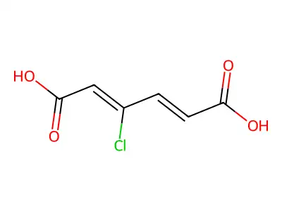 3-chloromuconic acid structure