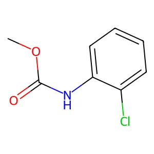 邻氯苯胺基甲酸甲酯 structure