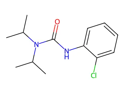 3-(2-Chlorophenyl)-1,1-diisopropylurea structure