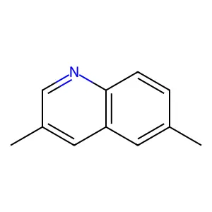 Quinoline, 3,6-dimethyl- structure