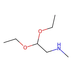 2,2-二乙氧基-N-甲基乙胺 structure