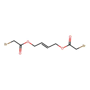 1,4-Bis(bromoacetoxy)-2-butene structure