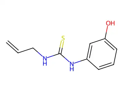 1-(3-Hydroxyphenyl)-3-prop-2-enylthiourea structure