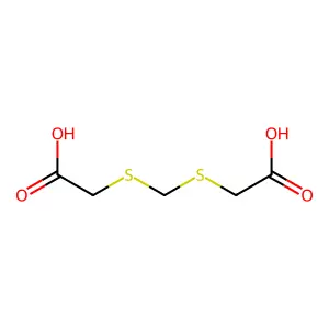 2,2'-(亚甲基双硫)双乙酸 structure