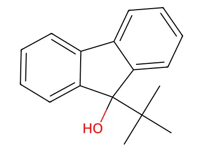 9-t-Butyl-9H-fluoren-9-ol structure