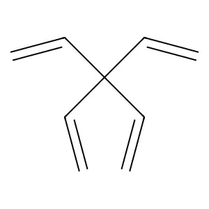 四乙烯基甲烷 structure