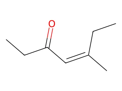 4-Hepten-3-one, 5-methyl-, (Z)- structure