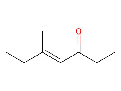 5-Methylhept-4-en-3-one structure