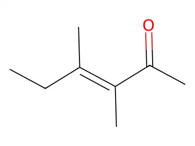 3-Hexen-2-one, 3,4-dimethyl-, (E)- structure