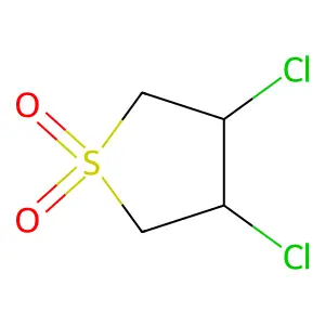 (3S,4S)-3,4-dichlorothiolane 1,1-dioxide structure