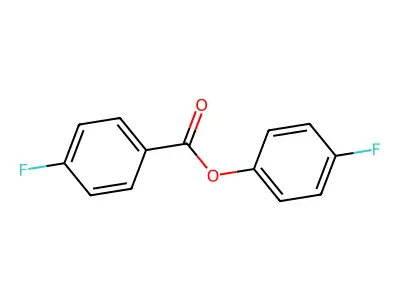4-Fluorophenyl 4-fluorobenzoate structure