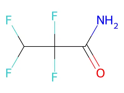 2,2,3,3-Tetrafluoro-propionamide structure