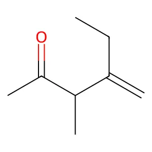 4-Ethyl-3-methyl-4-penten-2-one structure