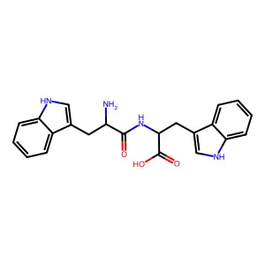 Tryptophyltryptophan structure