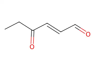 4-Oxo-2-hexenal structure