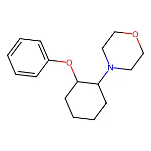 4-(2-Phenoxycyclohexyl)morpholine structure