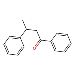 (3S)-1,3-diphenylbutan-1-one structure