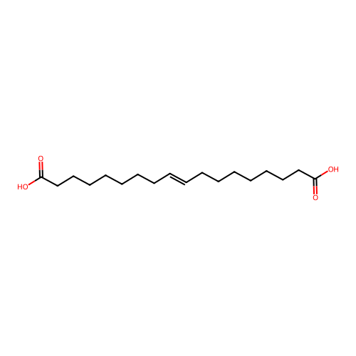 Octadec-9-ene-1,18-dioic acid structure