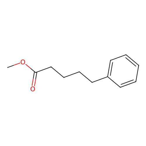 Methyl 5-phenylpentanoate structure