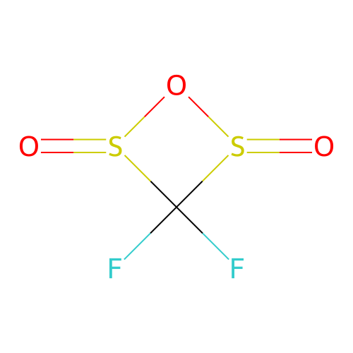 3,3-Difluoro-1,2,4-oxadithietane 2,4-dioxide structure