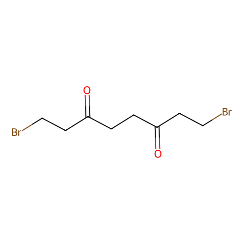 1,8-Dibromooctane-3,6-dione structure