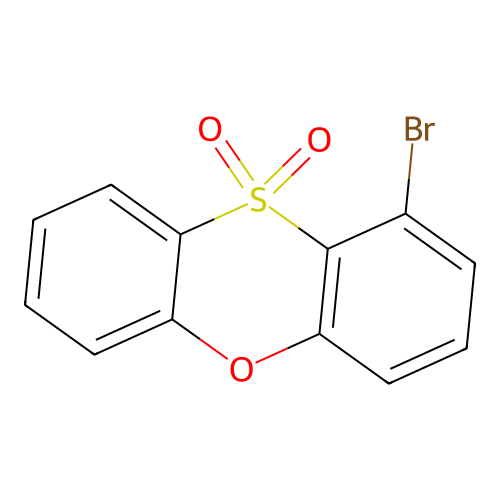 1-Bromophenoxathiin-10,10-dioxide structure