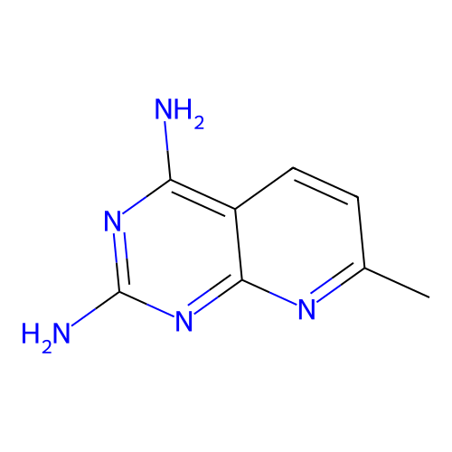 7-Methylpyridino[2,3-d]pyrimidine-2,4-diamine structure